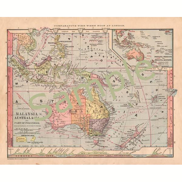 Printable 1880s Antique Colour Map of Australia Malaysia and Fresh Zealand Quick Electronic Down load graphic relating to New Zealand Map Printable identify Printable 1880s Antique Shade Map of Australia Malaysia and Refreshing Zealand Instantaneous Electronic Down load